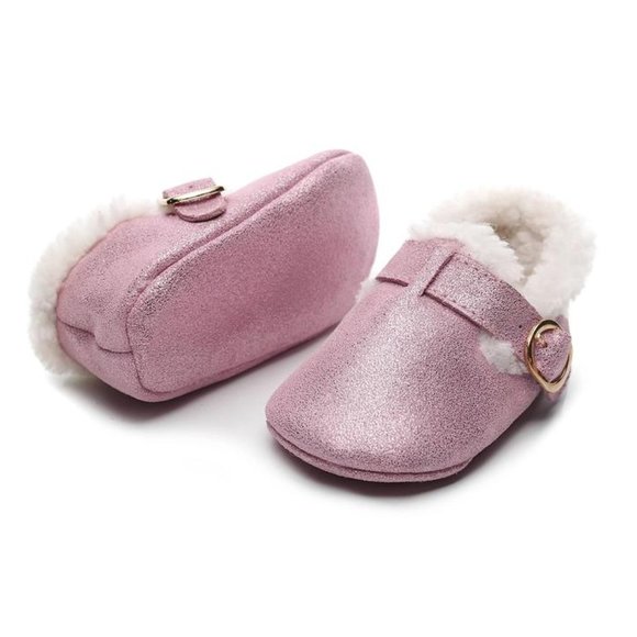 PINK BABY TODDLER GIRL SHOES – BRAND NEW – 6-12 mt - Picture 3 of 3